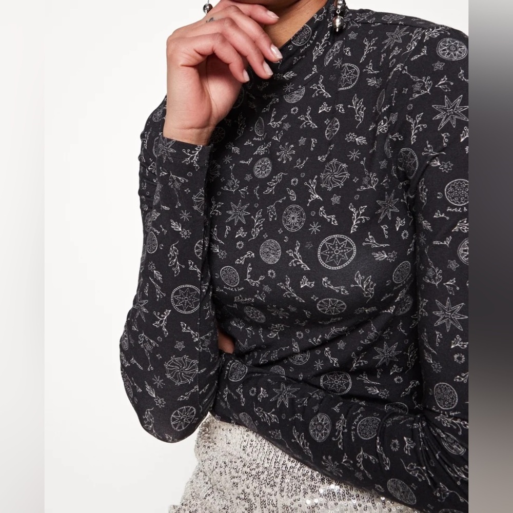 Scotch & Soda Mock Turtleneck Shirt